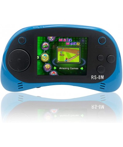 16 Bit Kids Handheld Games Built-in 220 HD Video Games 2.5 Inch Portable Game Player with Headphones - Best Travel Electronic...