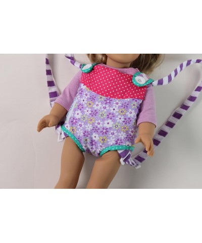 Small Patchwork Front Carrier for Dolls - Fits 18" American Girl Doll $16.62 Dolls