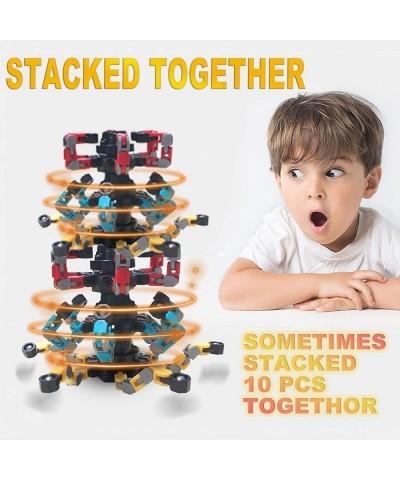 18PC Funny Sensory Fidget Toy Hand Fidget Spinners Toys Stress Relief Gyro Toy Fingertip Gyro Toy Fidget Robot Spinner Finger...