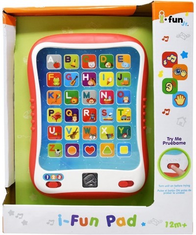 Kids Learning Tablet Toy Learn ABCs Sounds Letters Shapes Music & Words 2 Year Old Interactive Toy Smart Alphabet Educational...