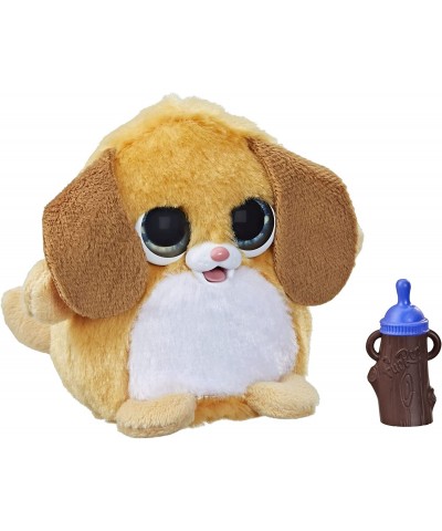 Fuzzalots Puppy Color-Change Interactive Feeding Toy Lights and Sounds Ages 4 and up $17.46 Plush Interactive Toy Figures