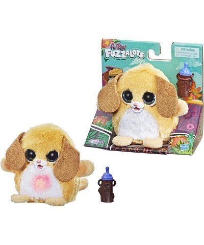 Fuzzalots Puppy Color-Change Interactive Feeding Toy Lights and Sounds Ages 4 and up $17.46 Plush Interactive Toy Figures