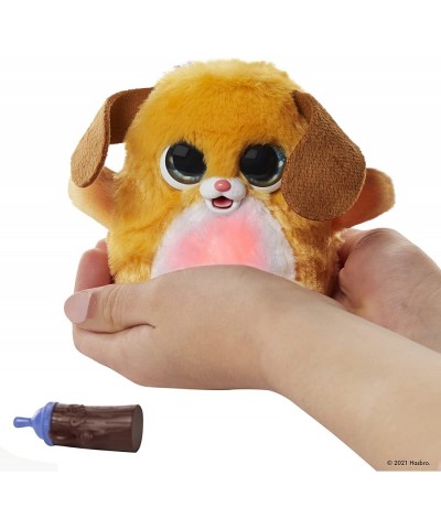 Fuzzalots Puppy Color-Change Interactive Feeding Toy Lights and Sounds Ages 4 and up $17.46 Plush Interactive Toy Figures