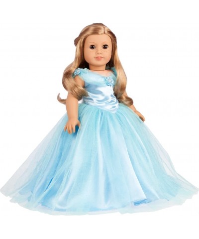 Cinderella - 3 Piece Outfit - Blue Gown Petticoat Silver Slippers - Clothes Fits 18 Inch Doll (Doll Not Included) $44.73 Doll...