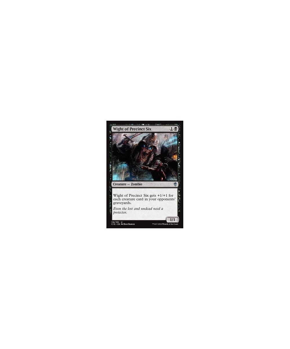 Wight of Precinct Six (118/351) - Commander 2016 $10.96 Card Games