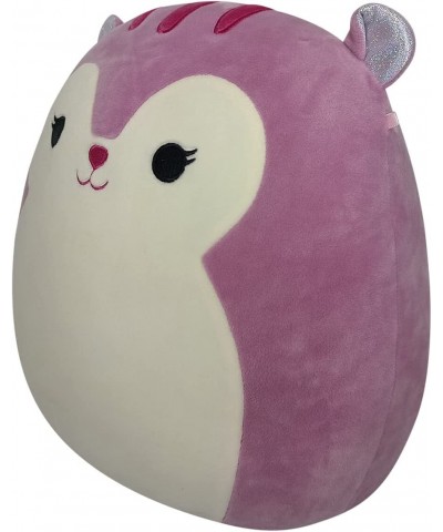 12-Inch Plum Squirrel with Tie-Dye Tail and White Belly Plush - Add Allina to Your Squad Ultrasoft Stuffed Animal Medium-Size...