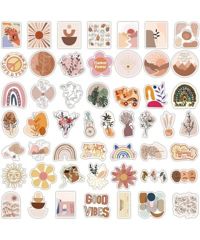 100Pcs Aesthetic Boho Stickers Minimalist Abstract Line Art Stickers Decal for Water Bottle Laptop Phone Skateboard Stickers ...