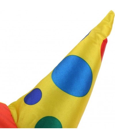 Clown Hat Headband Jumbo Polka Dots Headwear for Halloween Carnival Circus Costume Props - B $24.30 Kids' Party Hats