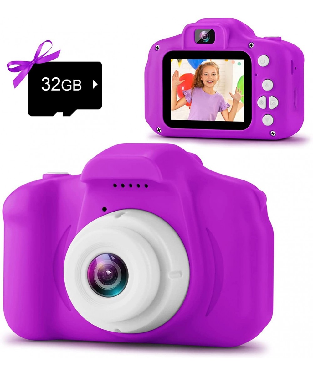 Kids Selfie Camera Children HD Digital Video Camcorder Toys for Toddler Best Christmas Birthday Gifts for Age 3-9 Boy Girls 2...