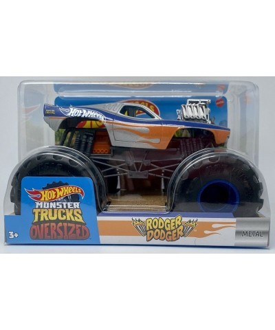 Hot Wheels 2022 Monster Trucks Oversized Rodger Dodger 1:24 Scale $42.94 Nature Exploration Toys