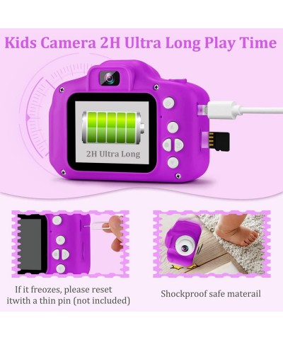 Kids Selfie Camera Children HD Digital Video Camcorder Toys for Toddler Best Christmas Birthday Gifts for Age 3-9 Boy Girls 2...