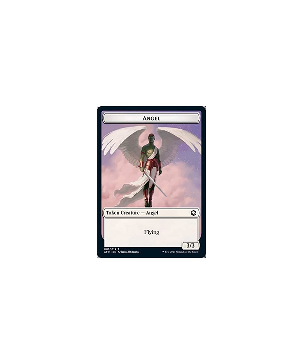 Magic: the Gathering - Angel Token (001) - Adventures in The Forgotten Realms $12.51 Trading Cards & Accessories