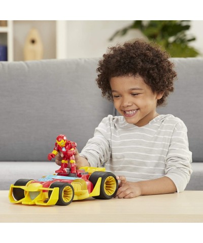 Marvel Super Hero Adventures Iron Man Speedster 5-Inch Figure and Vehicle Set Collectible Toys for Kids Ages 3 and Up $58.80 ...