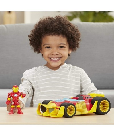 Marvel Super Hero Adventures Iron Man Speedster 5-Inch Figure and Vehicle Set Collectible Toys for Kids Ages 3 and Up $58.80 ...