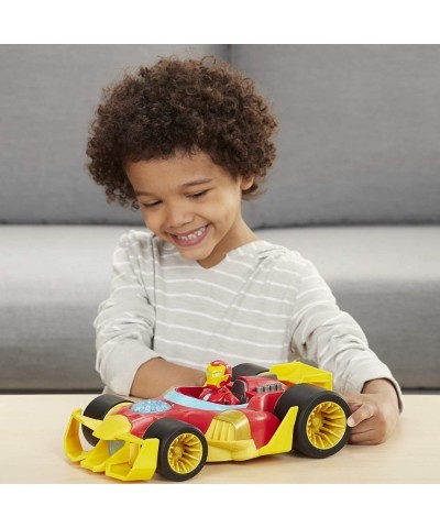 Marvel Super Hero Adventures Iron Man Speedster 5-Inch Figure and Vehicle Set Collectible Toys for Kids Ages 3 and Up $58.80 ...