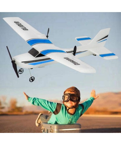 RC Plane 2 Channel Remote Control Airplane Ready to Fly RC Airplane Built in 3-Axis Gyro Easy to Fly Remote Control Plane for...