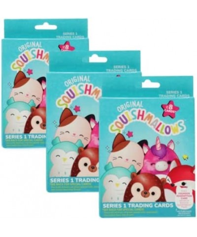 Squishmallow Official Kellytoy Series 1 Trading Cards (Pack of 3) $29.77 Trading Cards & Accessories