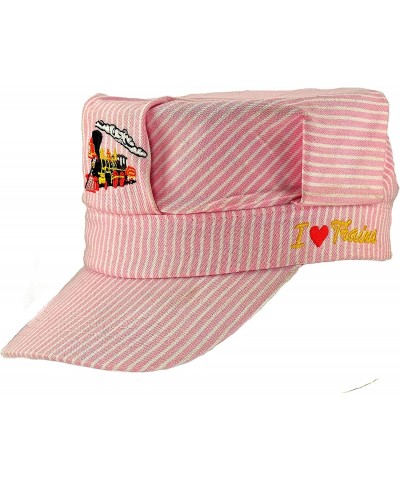 The "Real Deal" Girls Red Steam Engine Embroidered Train Engineers Hat with " I ?? Trains $42.18 Kids' Dress-Up Accessories