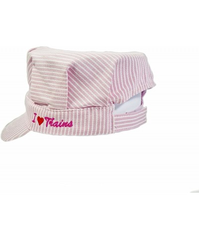 The "Real Deal" Girls Red Steam Engine Embroidered Train Engineers Hat with " I ?? Trains $42.18 Kids' Dress-Up Accessories