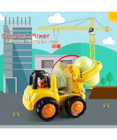 Toddler Toy Cars for 1 2 3 Year Old Boy & Girl Baby Toys 12-18 Months Educational Toys 4 Sets Tractor Truck Dumper Bulldozer ...