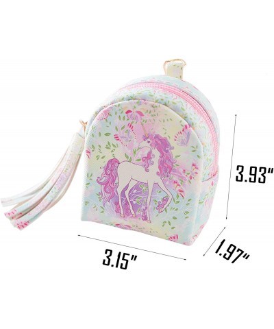 DRESHOW Unicorn Gifts for Girls Drawstring Backpack/Make Up Bag Unicorn Set Children Party $22.11 Kids' Party Favor Sets