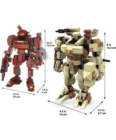 Mecha Frame Sci-Fi Series Titan and Rita 2 Building Toys $93.94 Toy Building Sets