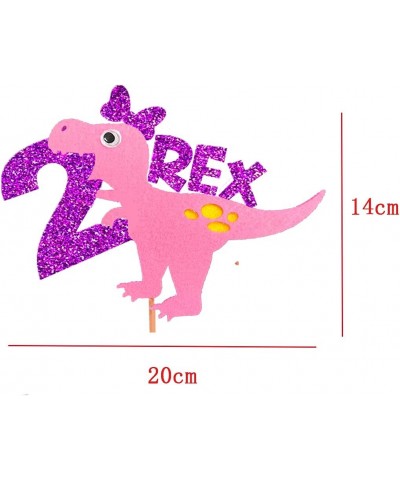 Dinosaur 2nd Birthday Party Supplies Girl Dinosaur 2nd Birthday Decorations Two Rex Balloon Dinosaur 2nd Birthday Party Suppl...