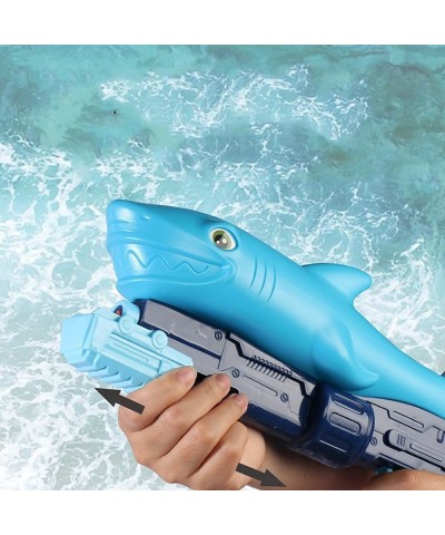 Water Guns for Kids Super Soaker Water Gun Shark Blaster Squirt Water Bead Gun Set 800CC Squirt Gun Toys Gifts for Children S...