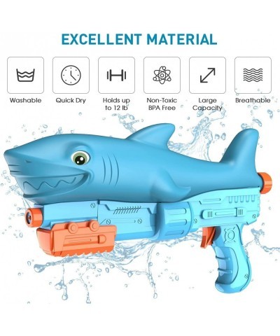 Water Guns for Kids Super Soaker Water Gun Shark Blaster Squirt Water Bead Gun Set 800CC Squirt Gun Toys Gifts for Children S...