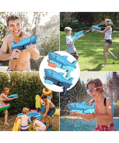 Water Guns for Kids Super Soaker Water Gun Shark Blaster Squirt Water Bead Gun Set 800CC Squirt Gun Toys Gifts for Children S...