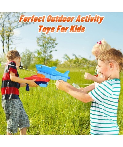 Water Guns for Kids Super Soaker Water Gun Shark Blaster Squirt Water Bead Gun Set 800CC Squirt Gun Toys Gifts for Children S...