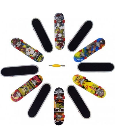 12PCS Finger Toy Skateboards Finger Scooter Creative Fingertip Alloy Finger Sports Toys Intellectual Toys Novelty Toys Gifts ...