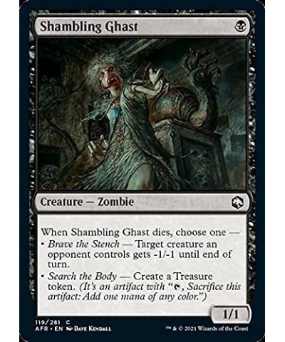 Magic: the Gathering - Shambling Ghast (119) - Adventures in The Forgotten Realms $10.52 Trading Cards & Accessories