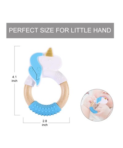 Baby Girl Unicorn Teething Toys 100% Safe Silicone Teether for Babies Infant and Toddler Natural Teething Toy $18.23 Baby Tee...