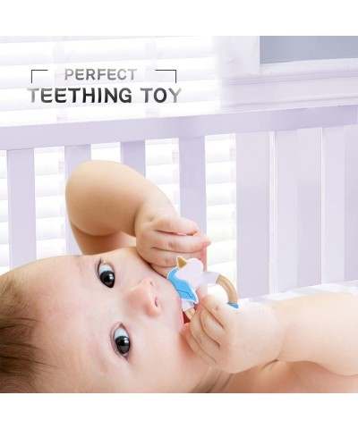 Baby Girl Unicorn Teething Toys 100% Safe Silicone Teether for Babies Infant and Toddler Natural Teething Toy $18.23 Baby Tee...