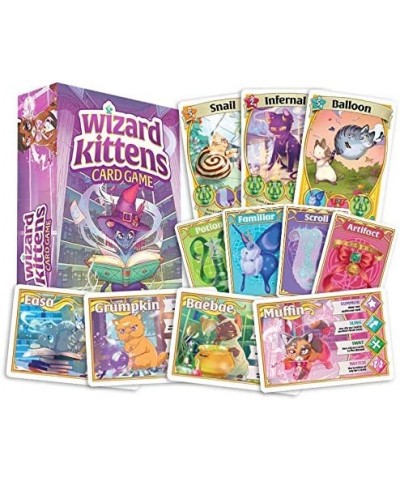 Magpie Games: Wizard Kittens Card Game You and Friends Can Defeat the Curses Fast Cooperative Set Collection Card Game Perfec...