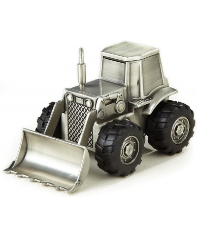 Pewter Plated Bulldozer Bank $74.31 Kids' Money Banks