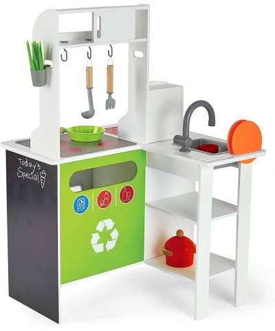 All Around Play Kitchen with Appliances and Accessories for Ages 3-6 $141.03 Toy Kitchen Products