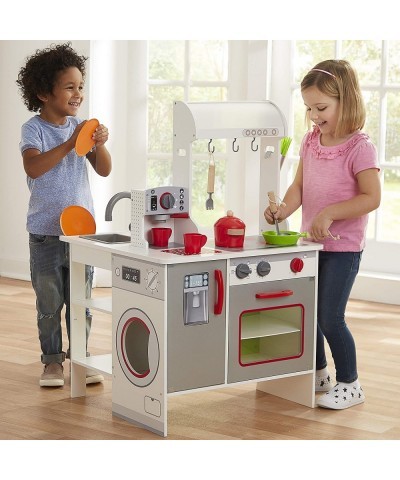 All Around Play Kitchen with Appliances and Accessories for Ages 3-6 $141.03 Toy Kitchen Products