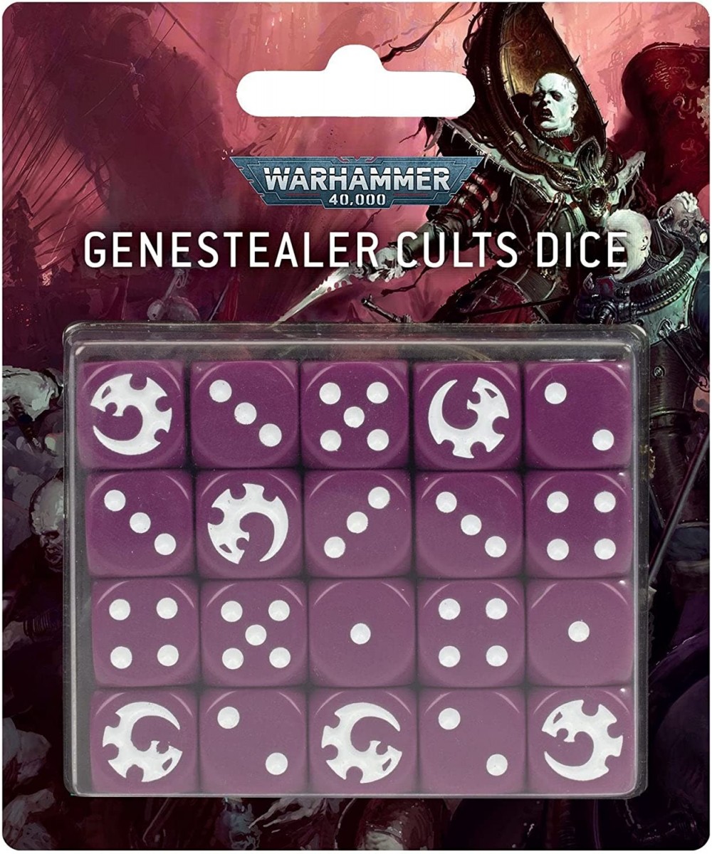 40k - Genestealer Cults Dice Set $61.23 Game Accessories