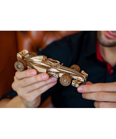 Racer - V3 Mechanical 3D Puzzle Sport Car DIY Mechanical Model for Adults STEM Toys Hobby Gift Modelling Kit Mechanical Puzzl...