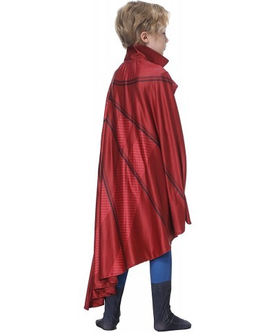 Strange Costume Hero Cosplay Jumpsuit with Cloak Halloween Outfit for Kids Boys $39.23 Kids' Costumes