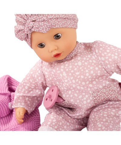 Gotz Muffin Soft Mood Bald Baby Doll with Blue Sleeping Eyes for Ages 18 Months and Up $89.57 Dolls