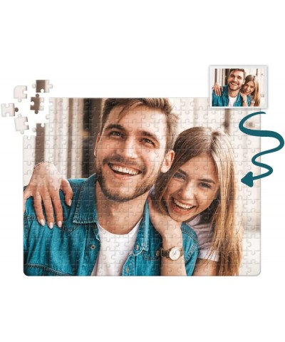 Custom Jigsaw Puzzle from Photos 1000 500 300 Pieces Personalized Picture Puzzle for Adults Teens $35.19 Jigsaw Puzzles