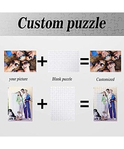 Custom Jigsaw Puzzle from Photos 1000 500 300 Pieces Personalized Picture Puzzle for Adults Teens $35.19 Jigsaw Puzzles