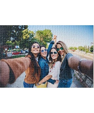 Custom Jigsaw Puzzle from Photos 1000 500 300 Pieces Personalized Picture Puzzle for Adults Teens $35.19 Jigsaw Puzzles