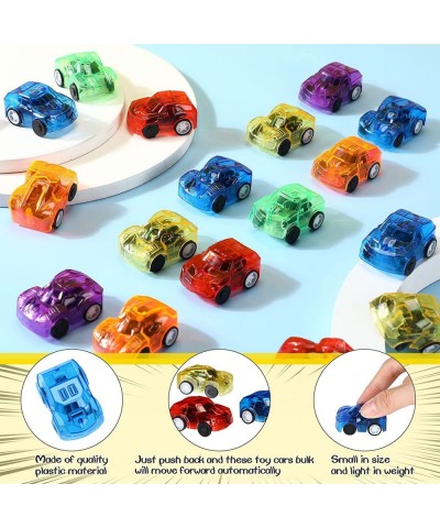 144 Pieces Pull Back Car Party Favors Mini Car Toys Bulk Friction Powered Small Racing Cars Colorful Pullback Vehicles for Bi...