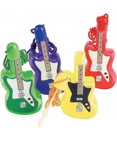 Guitar Bubble Bottle Necklaces (set of 12) Music Party Favors $23.45 Bubble Blowing Products