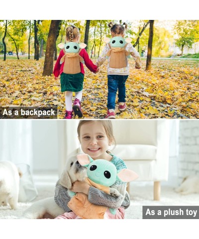 16 Inch Baby Grogu Doll Plush Kids Cute Stuffed Animal Backpack Plush Figure Toys for Girls and Boys $20.97 Plush Figure Toys