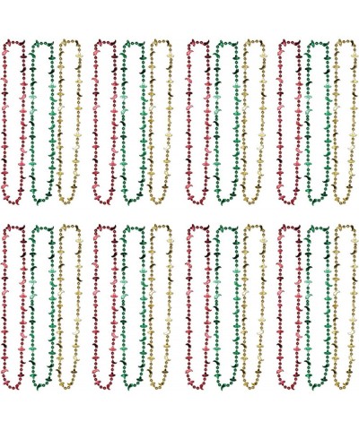 S57262AZ4 Plastic Fiesta Beaded Necklaces 24 Piece Mexican Party Supplies Chili Pepper Sombrero Favors 33" Red/Green/Yellow $...